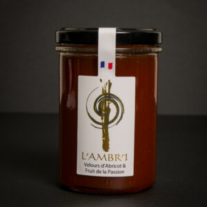 Confiture « Velours d’abricot & fruit de la passion » - L’Ambr’1